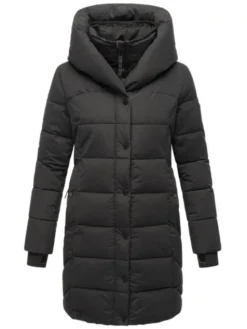 Navahoo Kurtka zimowa Knutschilein Czarny Regular Fit