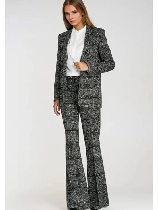 NIFE Marynarka Z84 Czarny Blazer Fit