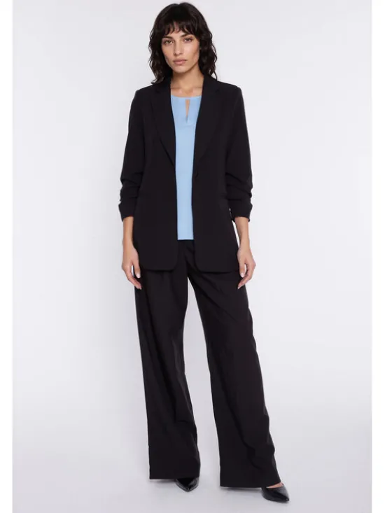 NIFE Marynarka Z98 Czarny Blazer Fit