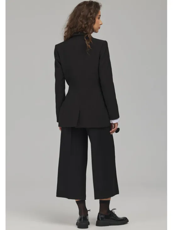 NIFE Marynarka Z104 Czarny Regular Fit