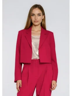 NIFE Marynarka Z94 Czerwony Regular Fit