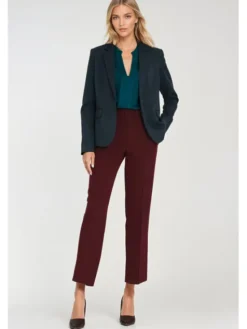 NIFE Marynarka Z83 Granatowy Classic Fit