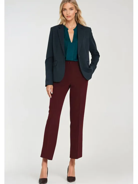 NIFE Marynarka Z83 Granatowy Classic Fit