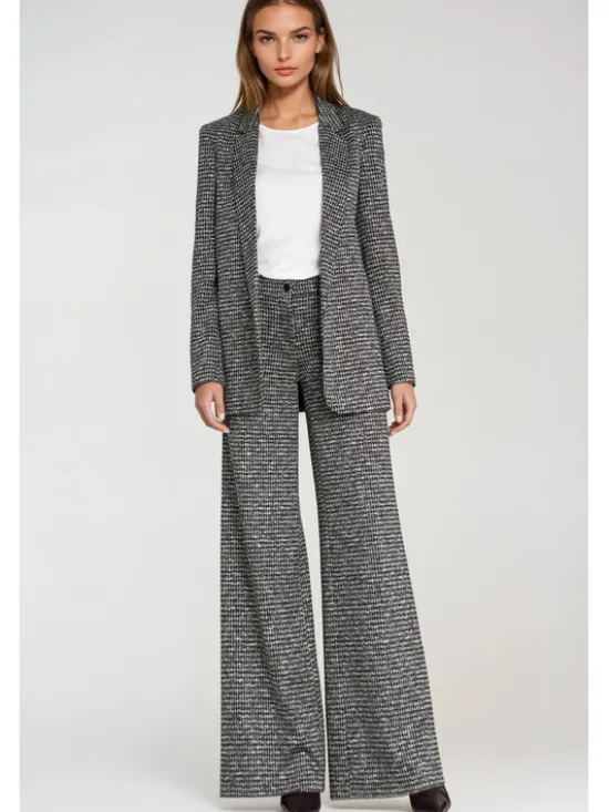 NIFE Marynarka Z84 Szary Blazer Fit
