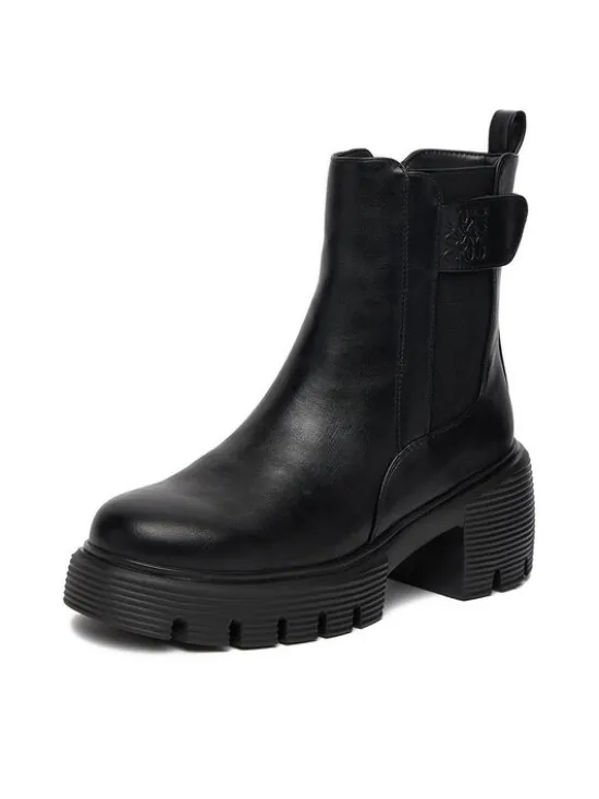 Nine West Botki CEO-FARIDA-01 Czarny