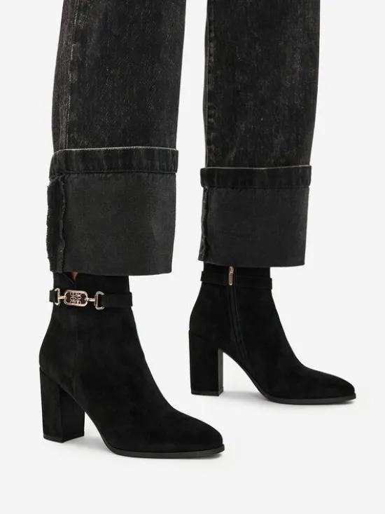 Nine West Botki CEO-ZAINA-01 Czarny