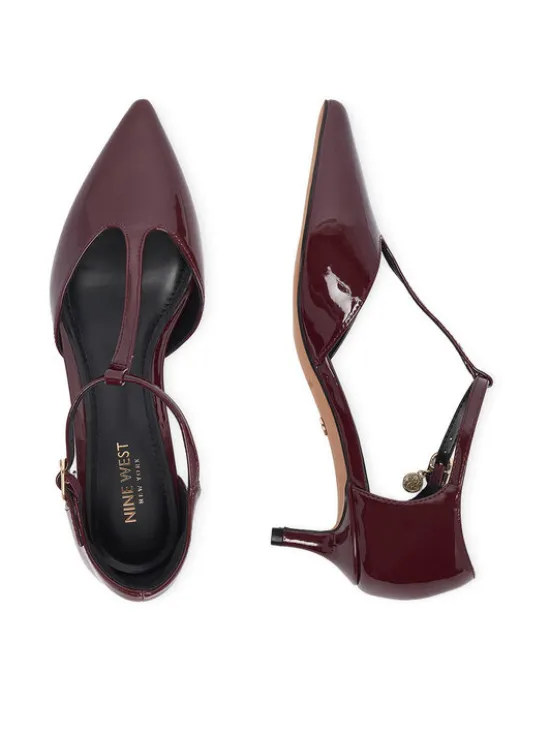Nine West Czółenka CEO-CD25-123-2 Bordowy