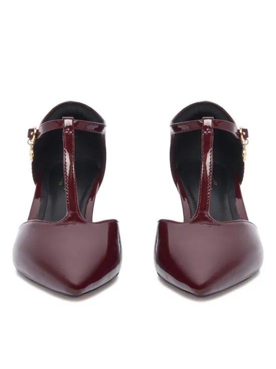 Nine West Czółenka CEO-CD25-123-2 Bordowy
