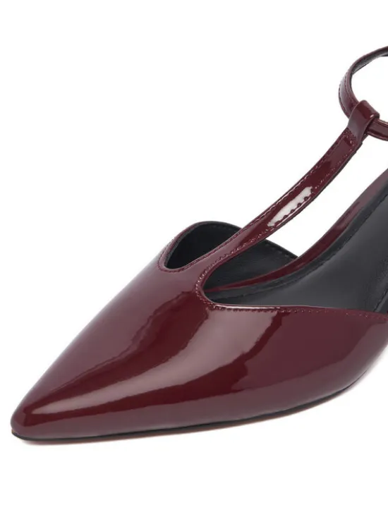 Nine West Czółenka CEO-CD25-123-2 Bordowy