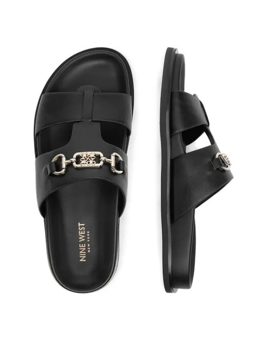 Nine West Klapki CEO-JDNW-05 Czarny