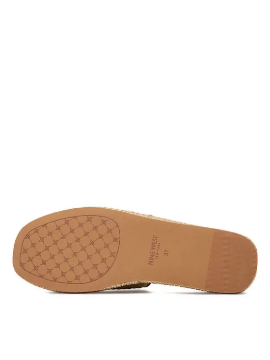Nine West Klapki EO-259-8201 Beżowy