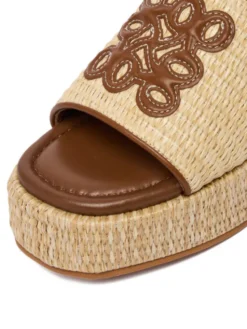 Nine West Klapki EO-259-8201 Beżowy