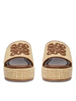 Nine West Klapki EO-259-8201 Beżowy