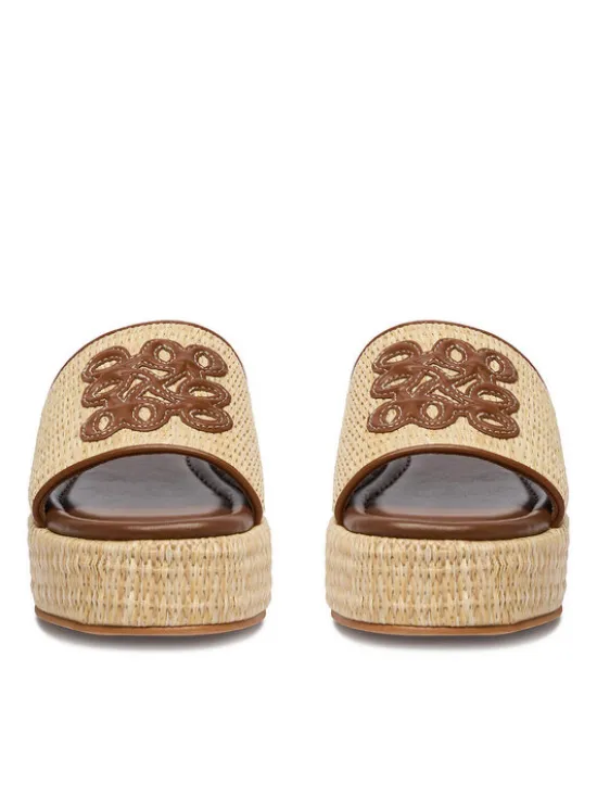 Nine West Klapki EO-259-8201 Beżowy