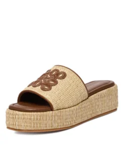 Nine West Klapki EO-259-8201 Beżowy