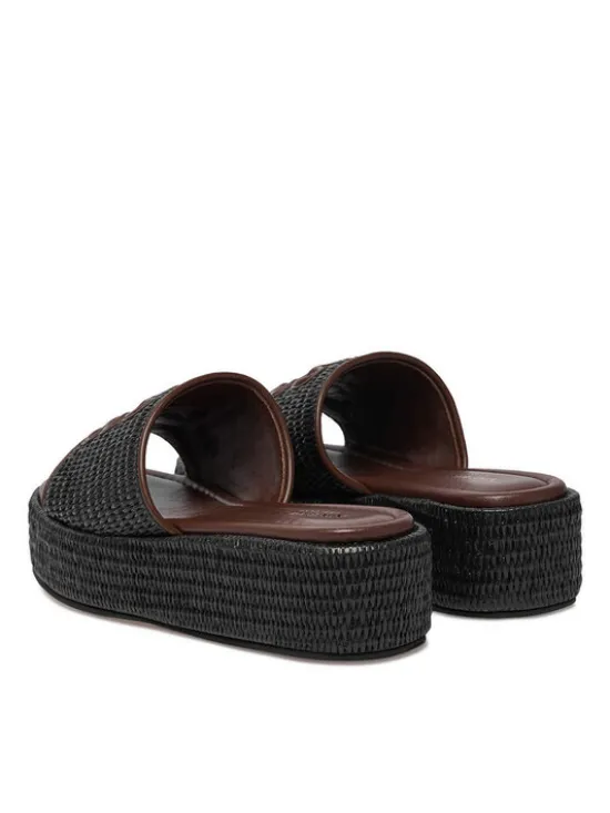 Nine West Klapki EO-259-8201 Czarny
