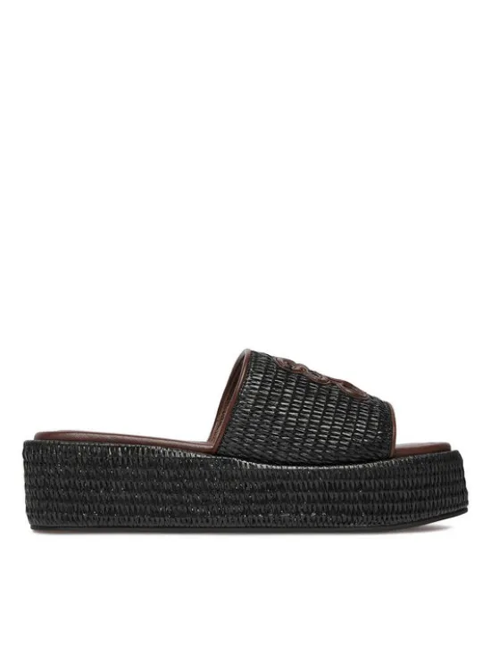 Nine West Klapki EO-259-8201 Czarny