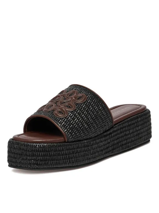 Nine West Klapki EO-259-8201 Czarny