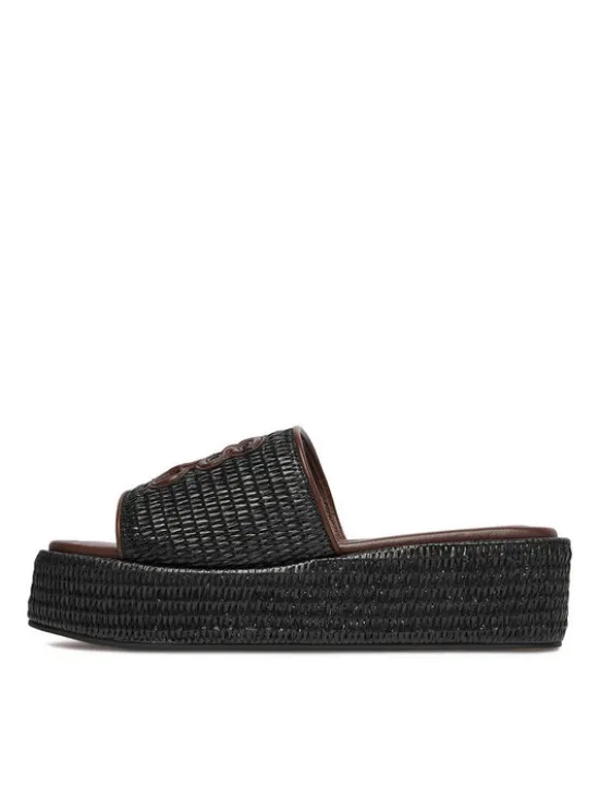 Nine West Klapki EO-259-8201 Czarny