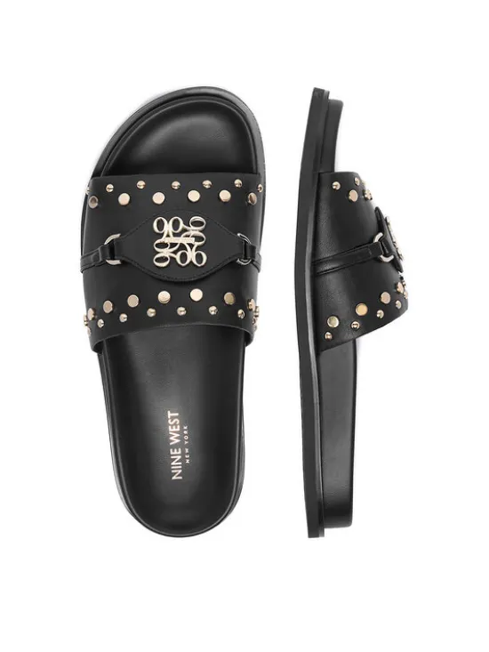 Nine West Klapki EO-TL758-1 Czarny