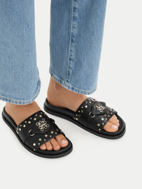Nine West Klapki EO-TL758-1 Czarny