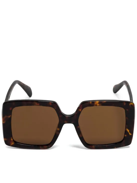 Nine West Okulary przeciwsłoneczne NW 6629S Brązowy
