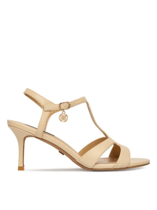 Nine West Sandały 22154A Beżowy