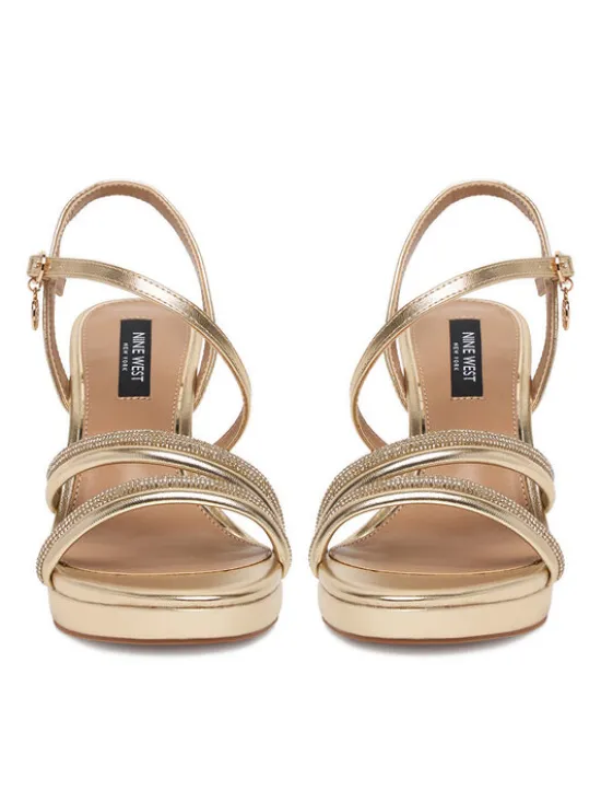 Nine West Sandały CEO-25120-2508 Złoty