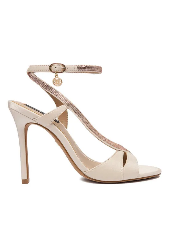 Nine West Sandały EO-LS1005252-1 Écru