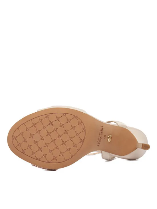 Nine West Sandały EO-LS1005252-1 Écru