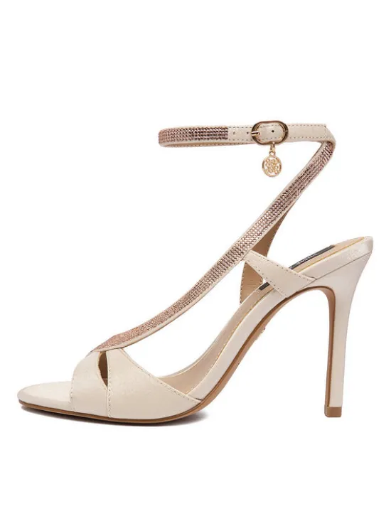 Nine West Sandały EO-LS1005252-1 Écru
