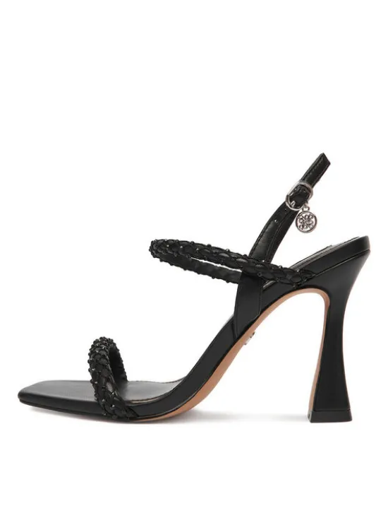 Nine West Sandały EO-LS95066-25 Czarny