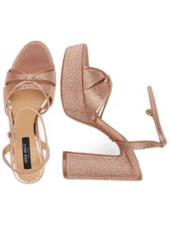 Nine West Sandały S3SH005-01A Różowy