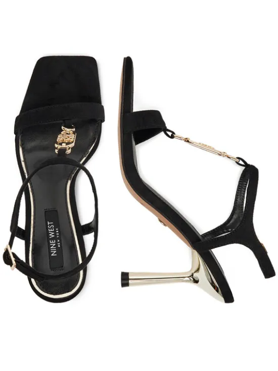 Nine West Sandały S3SH1996-01 Czarny
