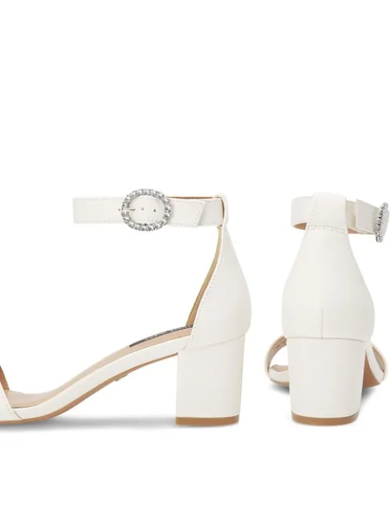 Nine West Sandały WFA2641-1 Biały