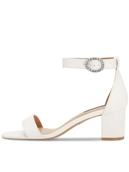 Nine West Sandały WFA2641-1 Biały