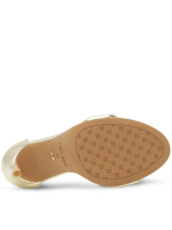Nine West Sandały WFA2646-1 Złoty