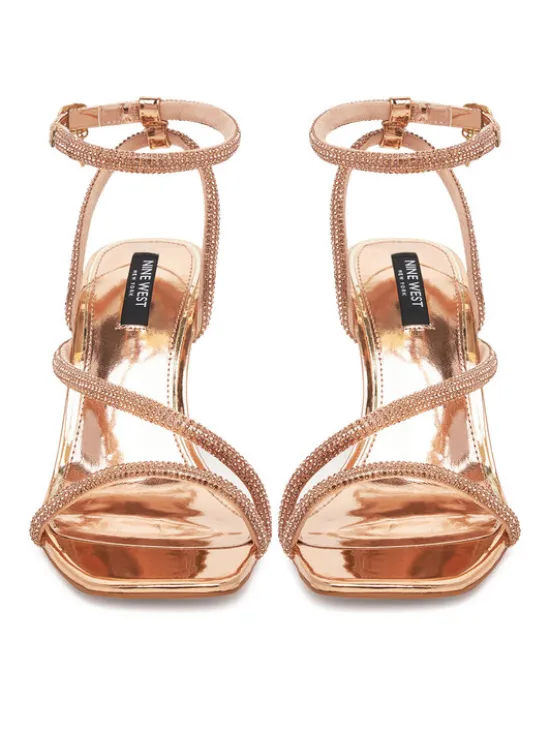 Nine West Sandały WFA2675-1 Złoty