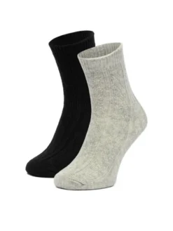 Nine West Skarpety długie CEO_LA_NW_17637_W_AW26 (2-PACK) Czarny