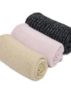 Nine West Skarpety długie CEO_AS_NW_07_W_AW25 (3 PACK) mix Różowy