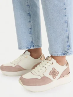 Nine West Sneakersy EO-H24049 Biały