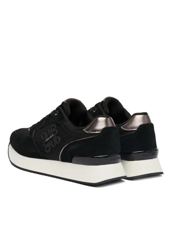 Nine West Sneakersy EO-H24049 Czarny