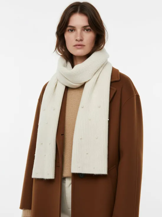 Nine West Szalik CEO-NW-W4-001-AW25 Biały