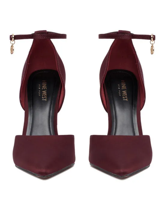 Nine West Szpilki CEO-CWBFS255 Bordowy