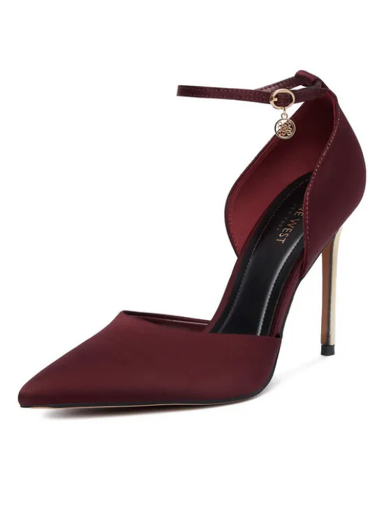Nine West Szpilki CEO-CWBFS255 Bordowy