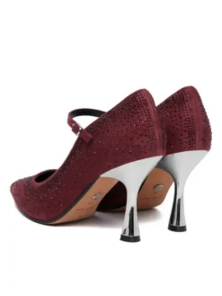 Nine West Szpilki CEO-LP90858-296 Bordowy
