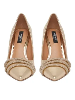 Nine West Szpilki CEO-MARIAM-01 Złoty