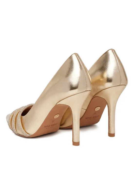 Nine West Szpilki CEO-MARIAM-01 Złoty