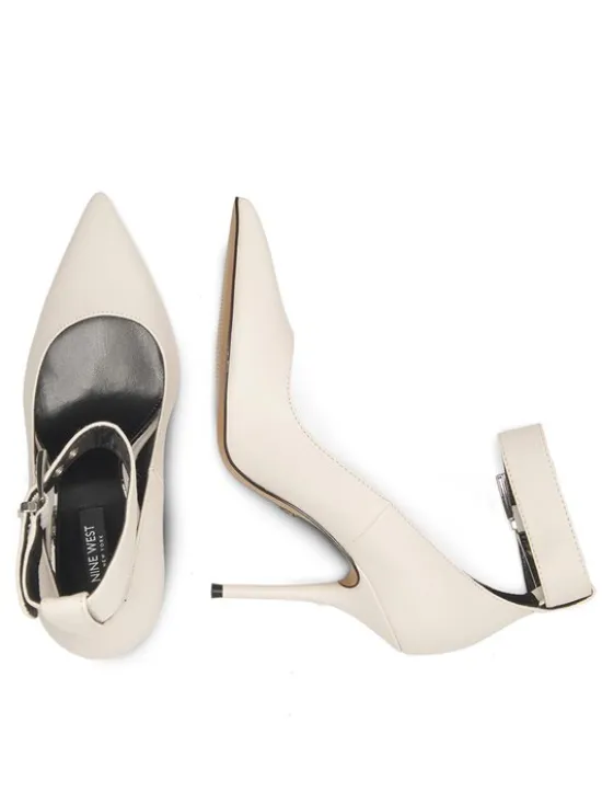 Nine West Szpilki SJ1487-2 Biały