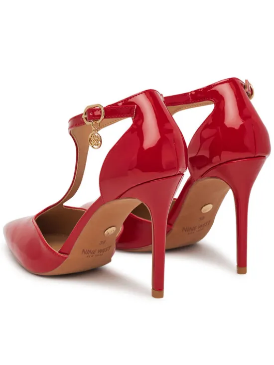 Nine West Szpilki WS21582-01 Czerwony